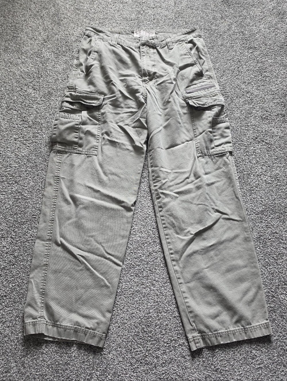 Plugg Olive Cargo Pants
